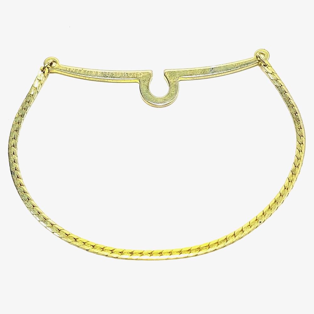 Vintage GIORGIO BRUTINI Gold Tone Tie Chain (2 1/2" x 2 1/2") #1281